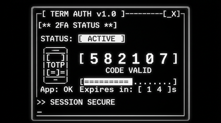 Two-factor authentication 2FA mandatory vendor security