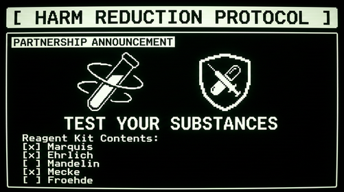 Harm reduction protocol partnership announcement terminal